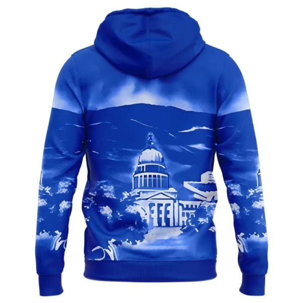Boise State Football The Blue And The State Of Idaho 2025 Hoodie