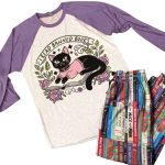 Book Lover Raglan Lounge Pajamas I Read Banned Books