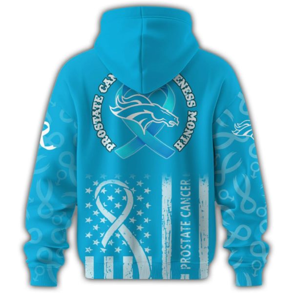 Broncos Prostate Cancer Awareness Hoodie 2025