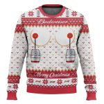 Budweiser Titties Funny Ugly Christmas Sweater