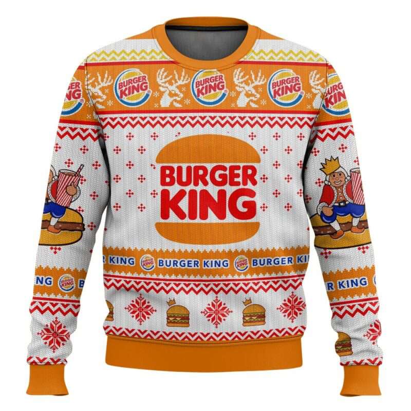 Burger King Ugly Sweater Burger King Ugly Sweater