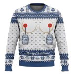 Busch Light Titties Funny Ugly Christmas Sweater