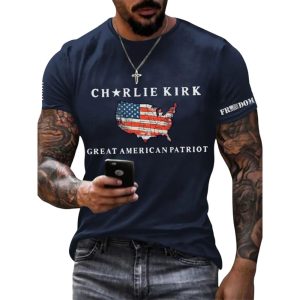 Charlie Kirk Freedom Great American Patriot Shirt2