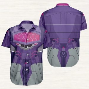 Transformers Shockwave Halloween 2025 Costume Button Shirt1