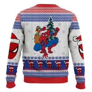 Who Is Spider Man Ugly Christmas Sweater1