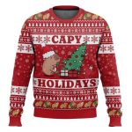 Capy Holidays Christmas Ugly Sweater