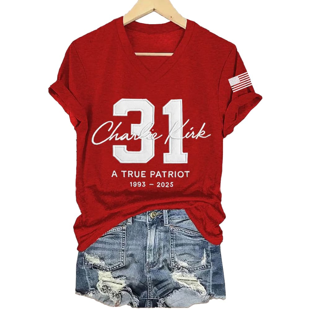 Charles Kirk Birthday 31 A True Patriot Shirt Charles Kirk Birthday 31 A True Patriot Shirt