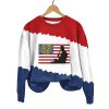 Charlie Kirk 47 Freedom TPUSA American Flag Sweatshirt