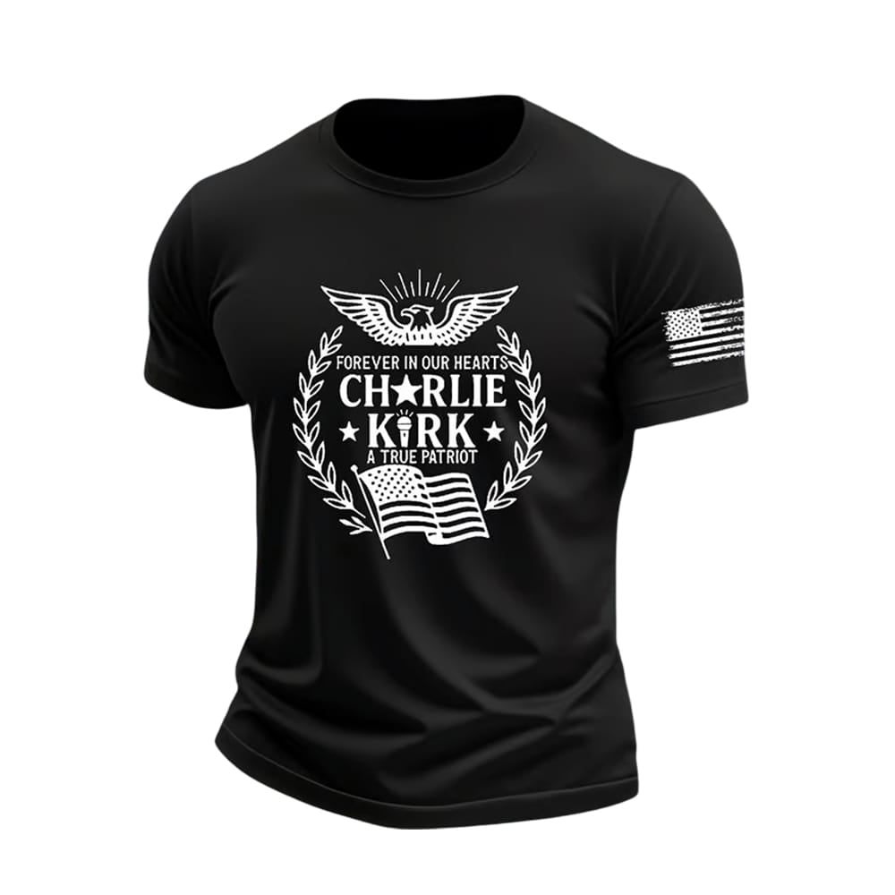 Charlie Kirk Forever In Our Hearts A True Patriot Shirt Charlie Kirk Forever In Our Hearts A True Patriot Shirt