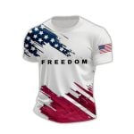 Charlie Kirk Freedom American Flag Shirt