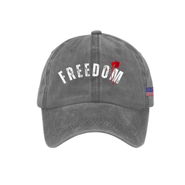 Charlie Kirk Freedom Bloody Cap
