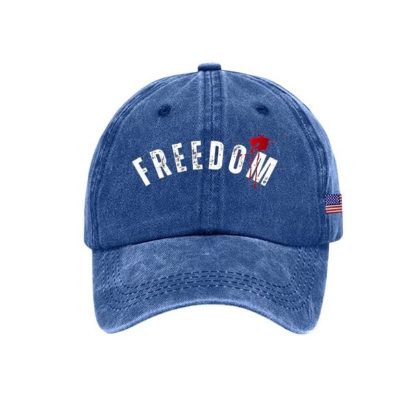 Charlie Kirk Freedom Bloody Cap