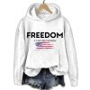 Charlie Kirk Freedom It’s About Right And Wrong Hoodie