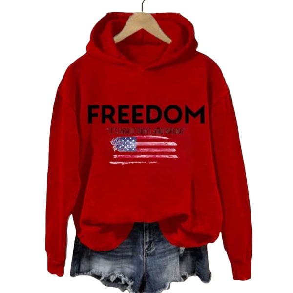 Charlie Kirk Freedom It’s About Right And Wrong Hoodie