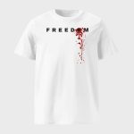 Charlie Kirk Freedom Shooting Bloody Shirt