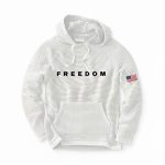 Charlie Kirk Freedom Waffle Hoodie