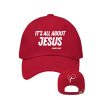 Charlie Kirk It’s All About Jesus Cap