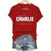 Charlie Kirk Live Like Charlie Change My Mind Shirt