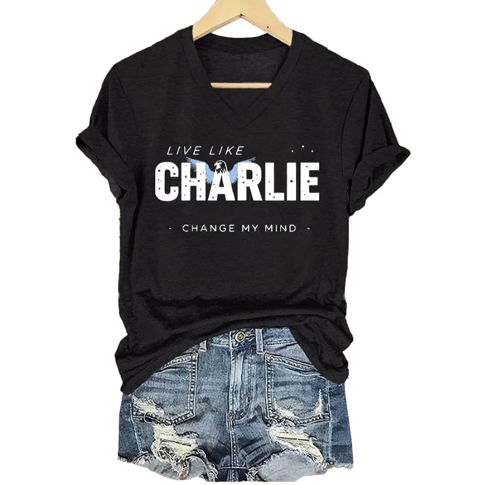 Charlie Kirk Live Like Charlie Change My Mind Shirt Charlie Kirk Live Like Charlie Change My Mind Shirt