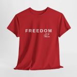 Charlie Kirk Red Freedom Signature Shirt