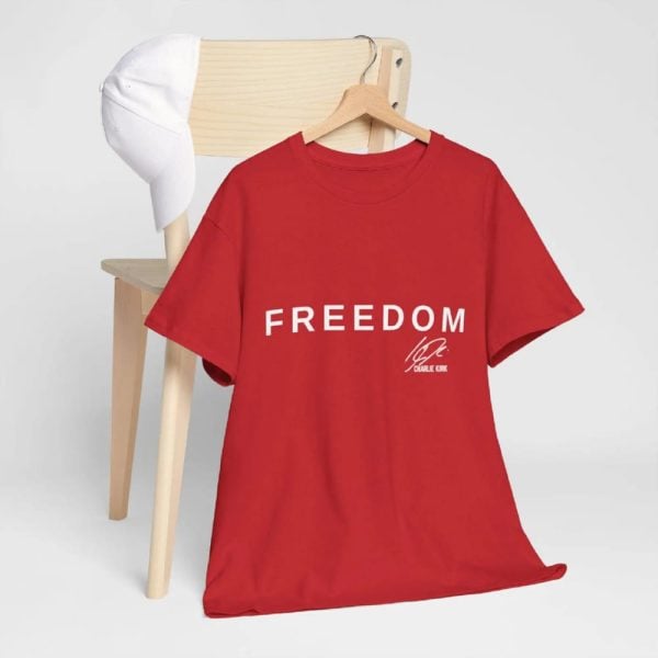 Charlie Kirk Red Freedom Signature Shirt