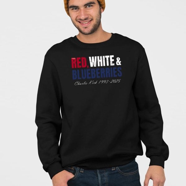 Charlie Kirk Red White And Blueberries Shirt