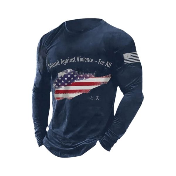 Charlie Kirk Stand Against Violence For All Sweatshirt