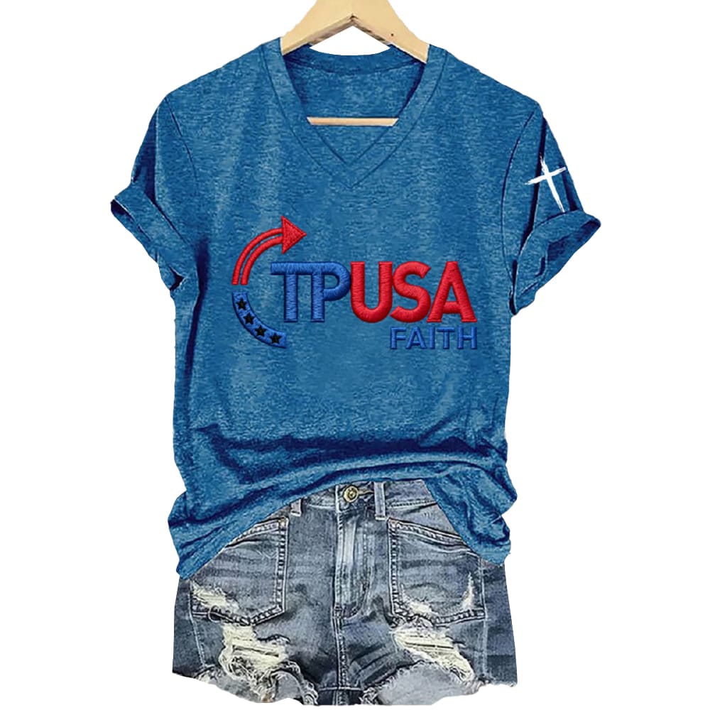 Charlie Kirk TPUSA Faith Shirt Charlie Kirk TPUSA Faith Shirt