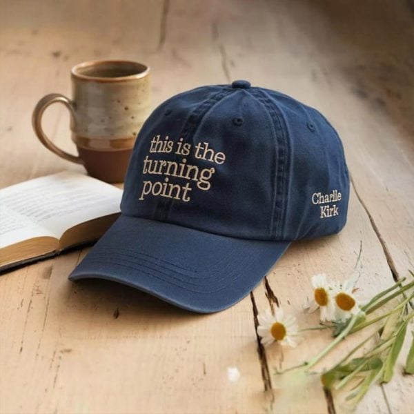 Charlie Kirk This Is The Turning Point Baseball Cap