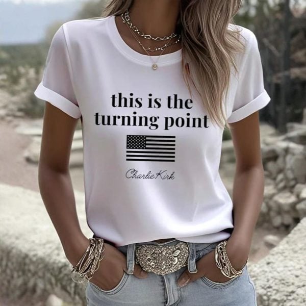 Charlie Kirk This Is The Turning Point Shirt