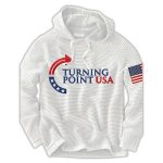 Charlie Kirk Turning Point USA Trump Commemorative Hoodie