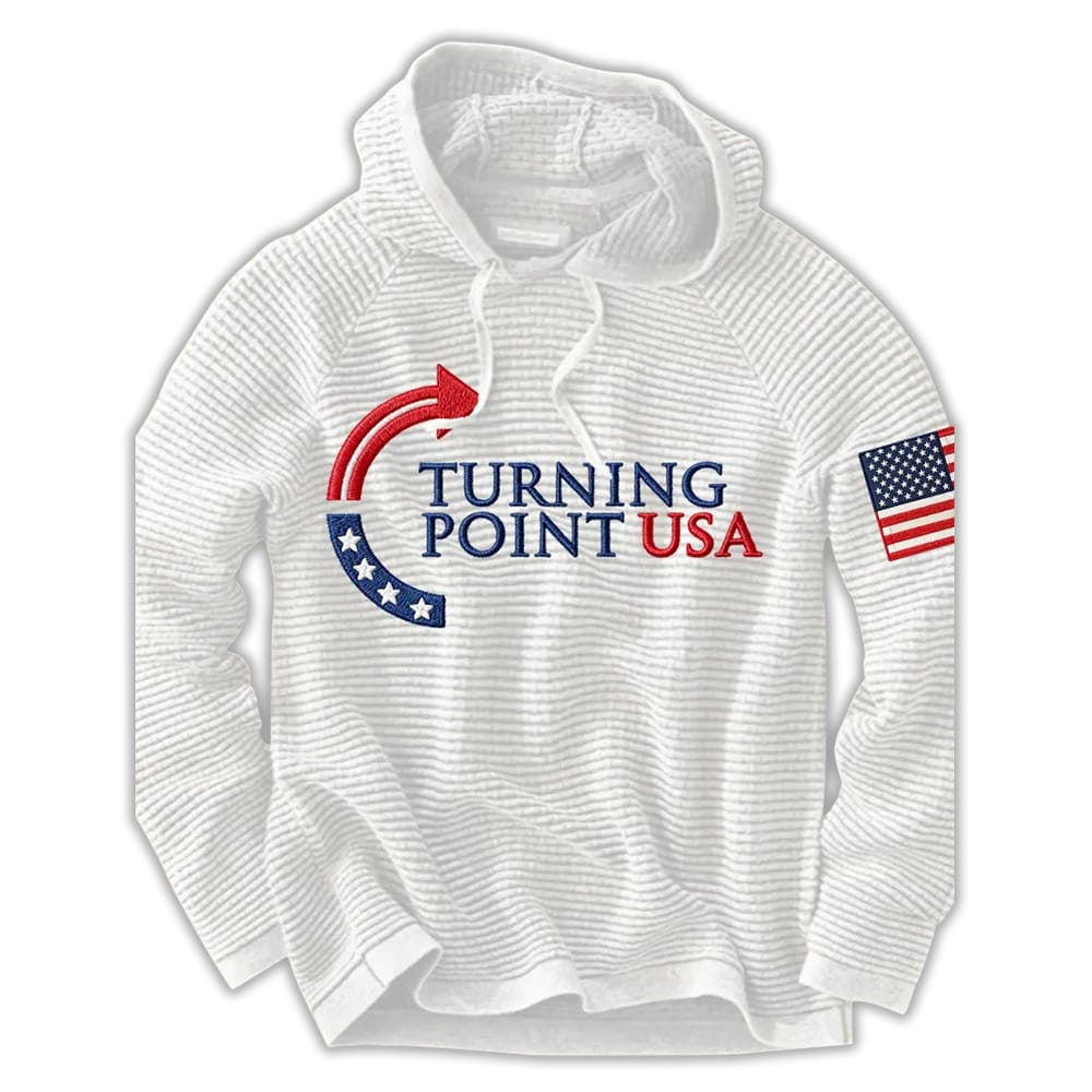Charlie Kirk Turning Point USA Trump Commemorative Hoodie Charlie Kirk Turning Point USA Trump Commemorative Hoodie