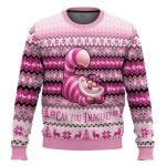 Cheshire Cat Alice in Wonderland Ugly Christmas Sweater