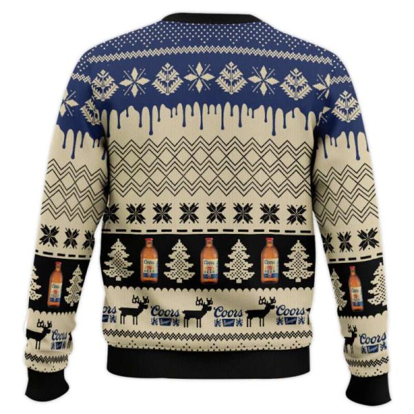 Chevron Pattern Coors Banquet Christmas Ugly Sweater