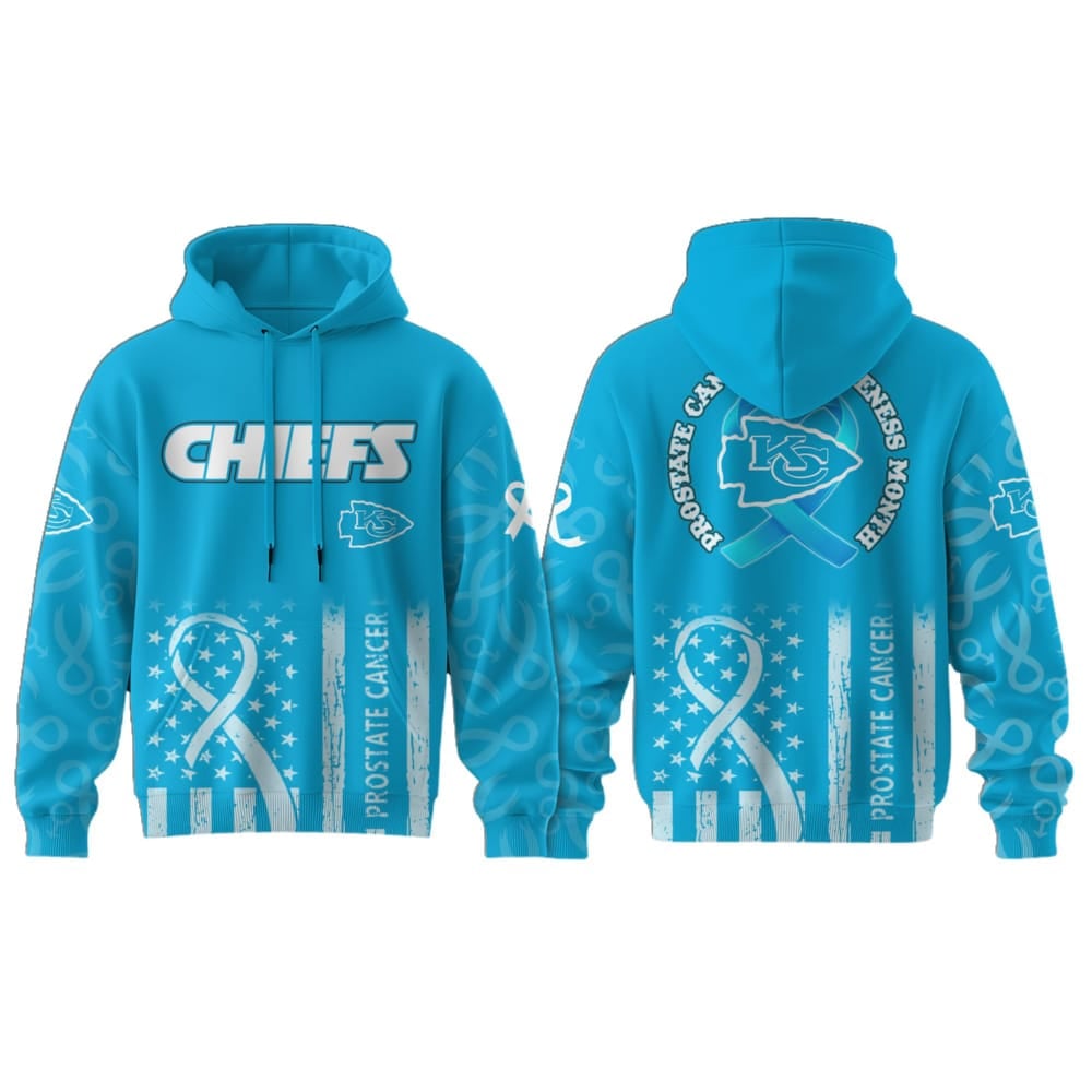 Chiefs Prostate Cancer Awareness Hoodie 2025 Chiefs Prostate Cancer Awareness Hoodie 2025