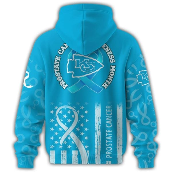 Chiefs Prostate Cancer Awareness Hoodie 2025