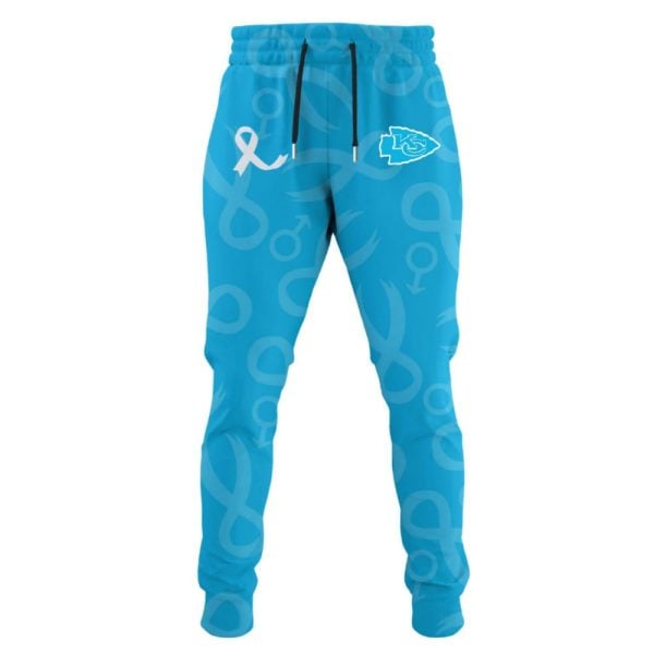 Chiefs Prostate Cancer Awareness Hoodie 2025
