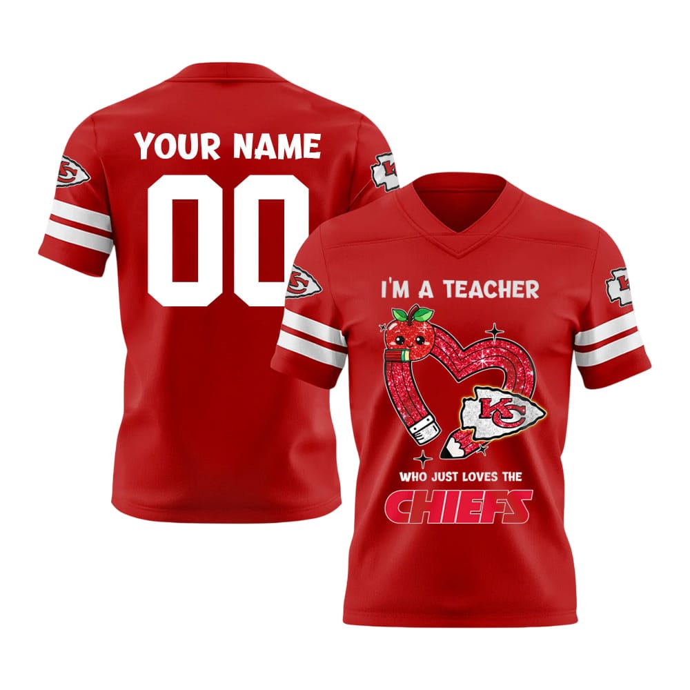 Chiefs Teacher Appreciation Night Jersey 2025 Chiefs Teacher Appreciation Night Jersey 2025