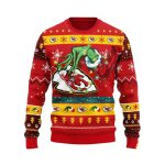 Chiefs The Hand Of Grnch Ugly Christmas Sweater