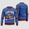 Chilling Like A Capabara Ugly Holiday Sweater
