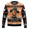 Clint Eastwood A Good Kick In The Balls Will Solve Your Gender Confusion Ugly Christmas Sweater