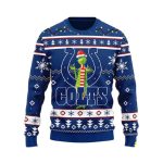 Colts Funny Grnch Ugly Christmas Sweater