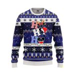 Colts HoHoHo Mickey Ugly Christmas Sweater