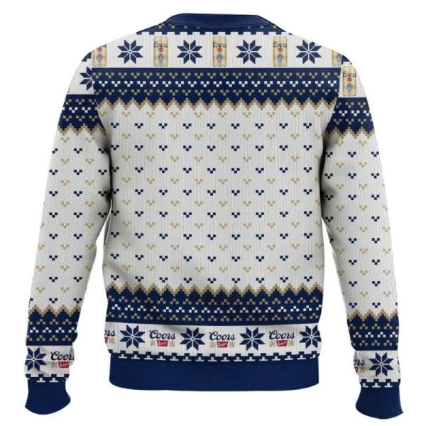 Coors Banquet Titties Funny Ugly Christmas Sweater