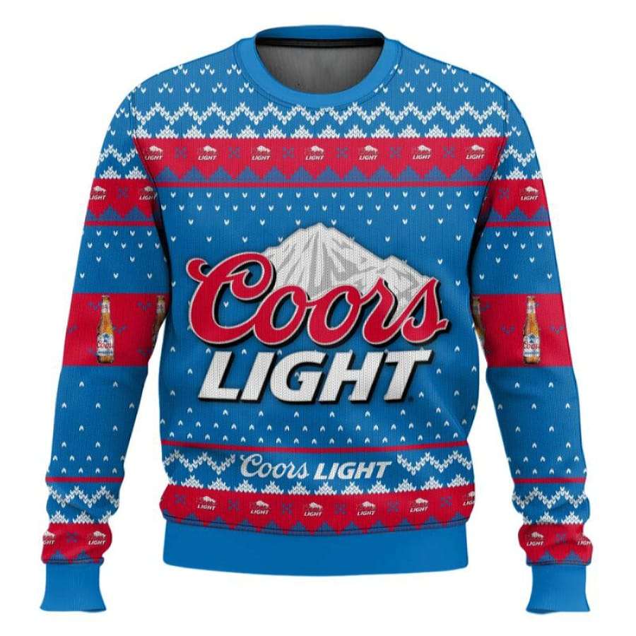 Coors Light Ugly Christmas Sweater Coors Light Ugly Christmas Sweater