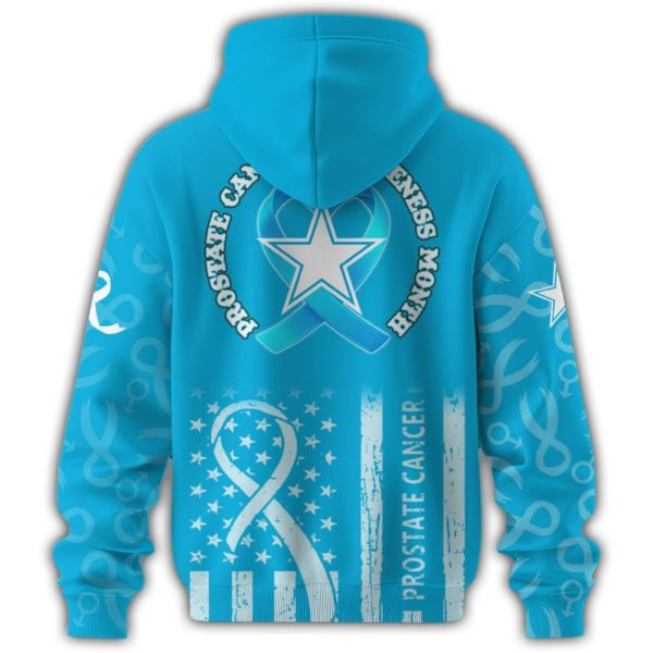 Cowboys Prostate Cancer Awareness Hoodie 2025