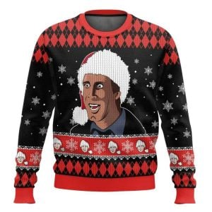 Clark Griswold Santa Hat National Lampoon’s Christmas Vacation Ugly Sweater