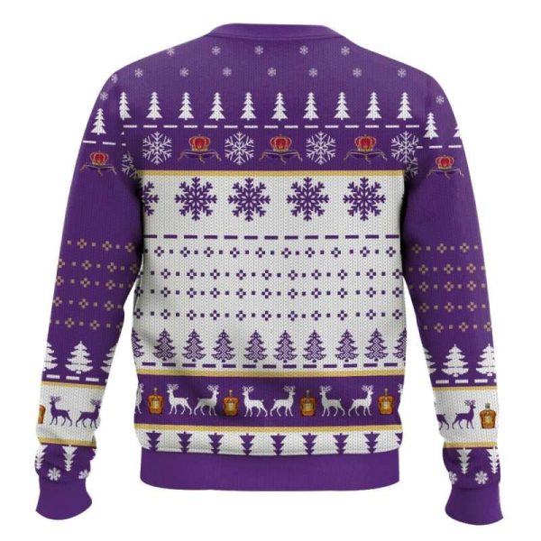 Custom Name Crown Royal Titties Funny Ugly Christmas Sweater
