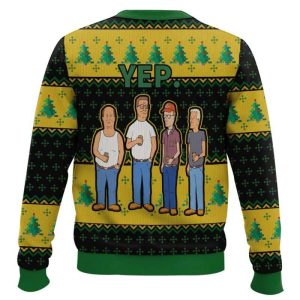 King Of The Hill Yep Ugly Christmas Sweater 1 King Of The Hill Yep Ugly Christmas Sweater1