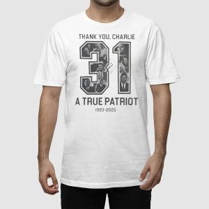 Thank You Charlie A True Patriot 1993 2025 Shirt 2